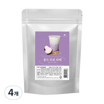 네이쳐티 골드 타로 라떼 파우더, 1kg, 1개입, 4개