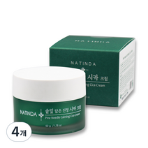 나틴다 솔잎 담은 진정 시카크림, 50g, 4개