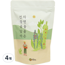 자연닮음 국산 볶은 무말랭이 차, 300g, 1개, 4개