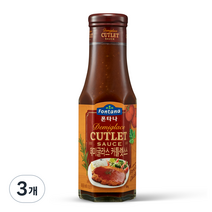 폰타나 데미글라스 커틀렛소스, 280g, 3개