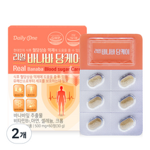 데일리원 리얼 바나바 당케어, 2개, 30g