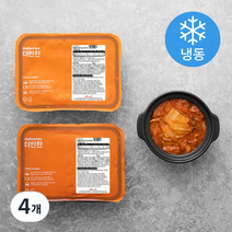 더반찬 참치김치찌개 (냉동), 600g, 4개