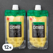 엔젤식품 짜서쓰는 다진생강, 150g, 12개