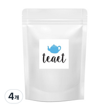 티에커피 과테말라 싱글 커피 원두, 홀빈(분쇄안함), 200g, 4개