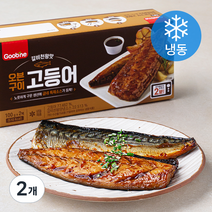 굽네 오븐구이 고등어 갈비천왕맛 2입 (냉동), 200g, 2개