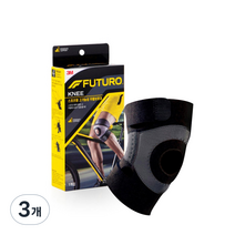3M 후투로 스포츠형 고기능성 무릎 보호대 M, 3개