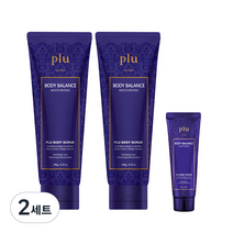 플루 바디 밸런스 스크럽 180g x 2p + 50g, 2세트