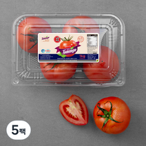스윗토 스테비아 완숙토마토, 1kg, 5팩
