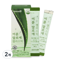 네추럴라이즈 이뮨 알로에 젤리스틱 14p, 2개, 280g, 20g
