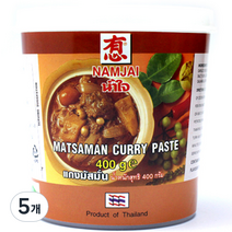 남자이 마사만커리, 400g, 5개