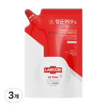 랩신 토탈 핸드워시 리필 파우더리허브향, 200ml, 3개