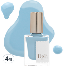 델리뷰티 딥시럽 루어인무드 네일컬러 매니큐어, MSY14 아르틱 아이스, 10ml, 4개