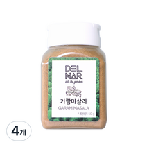딜리셔스마켓 가람마살라 향신료 소형, 50g, 4개