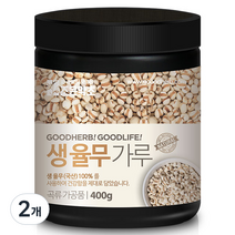 조은약초 생 율무 가루, 2개, 400g