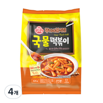 오뚜기 뚜기네분식집 국물떡볶이, 426g, 4개