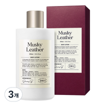 더마비 내러티브 바디로션 머스키레더, 3개, 300ml