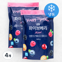 파이브베리 (냉동), 500g, 4개