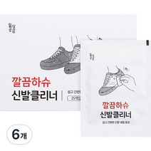 일상공감 깔끔하슈 신발 클리너 25p, 6개
