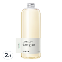 아토팜 유아용 세탁 세제 1000ml, 2개