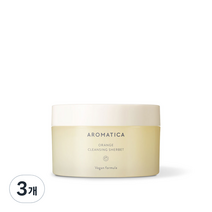 아로마티카 오렌지 원스텝 멀티 샤베트 클렌저, 150g, 3개