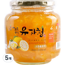 해맑음 겨울향기 유자청, 1kg, 1개입, 5개