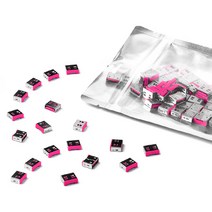 스마트키퍼 USB 포트락 핑크 100p, UL03P2