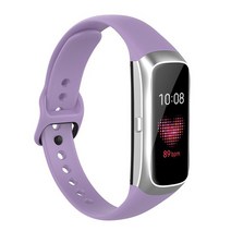 태블리스 스마트워치 웨어러블 젤리 스트랩 밴드 GF8610, 퍼플