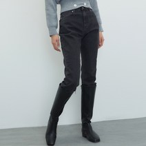 미쏘 여성용 세미 일자핏 데님