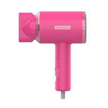 CKI 접이식 헤어 드라이기 340g CKI-D160 1000W, 핑크