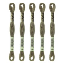 브랜드얀 DMC 25번 면사 자수실 5p, 640번, 8m, 5개