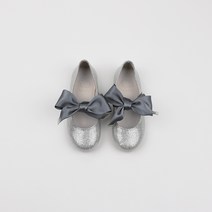 앙뉴 피오니새틴 플랫구두