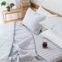 차갑고 시원한 호텔 스노우리플 아사면 이불 세트
