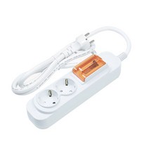 산업용 고용량 멀티탭 2구 20A 4000W, 3m, 1개