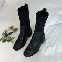 올나인 여성용 에이홉 스키니 삭스 롱부츠