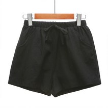 헨센 여성용 린넨 3부 실내 마반바지