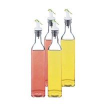 사각 큐비 오일병, 500ml, 4개