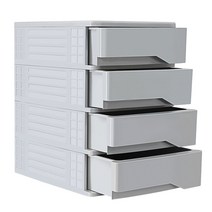 코시나 미니 캔디 다용도 서랍장 4단, 그레이