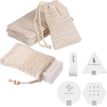 모나코올리브 프리미엄 바디스크럽 비누거품망 5p + 노르딕 모던후크 화이트 4종 세트, 1세트