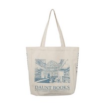 daunt books 캔버스 숄더백