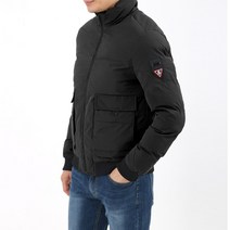 남성용 KX147 경량 패딩 하이넥 항공점퍼