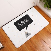 빈테리어 모던한 레터링 바닥 발매트, 02