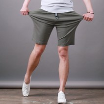 스댕클럽 남성용 하이스판 린넨 밴드 반바지 SBJ2558