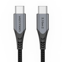 벤션 USB 3.1 Gen2 100W C to C타입 초고속 케이블 TAH, 혼합색상, 0.5m