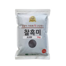 대한농산 찰흑미, 1개, 3kg