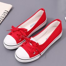 여성용 슬리밍 스트랩 플랫 스니커즈 JNH010