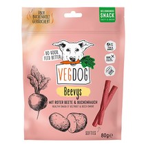 베지독 스모크 강아지 비건 소시지 간식 80g, 1개, 비트