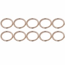오픈형 오링 50mm, 10개, 실버
