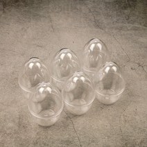 핸디밸리 에그캡슐 52 x 77 mm, 투명, 30개