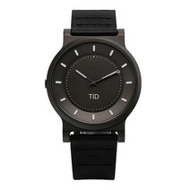 티아이디워치 남성용 가죽 시계 40 40101112