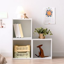 리센트 오로시 담은 공간박스 수납장 3p, 화이트